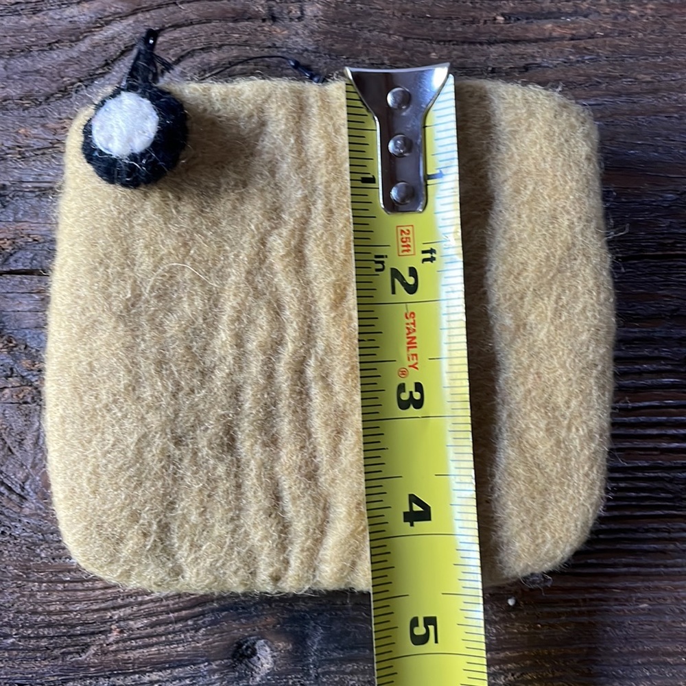 Wool felt fox coin purse NWOT‎ - Picture 5 of 5